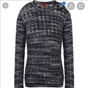 MISSONI mohair alpaca blend light knit SZ IT 38